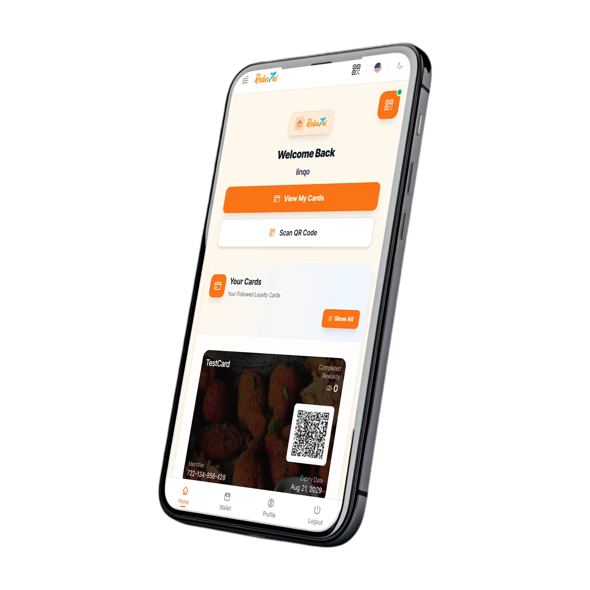 Application Raba7ni sur mobile
